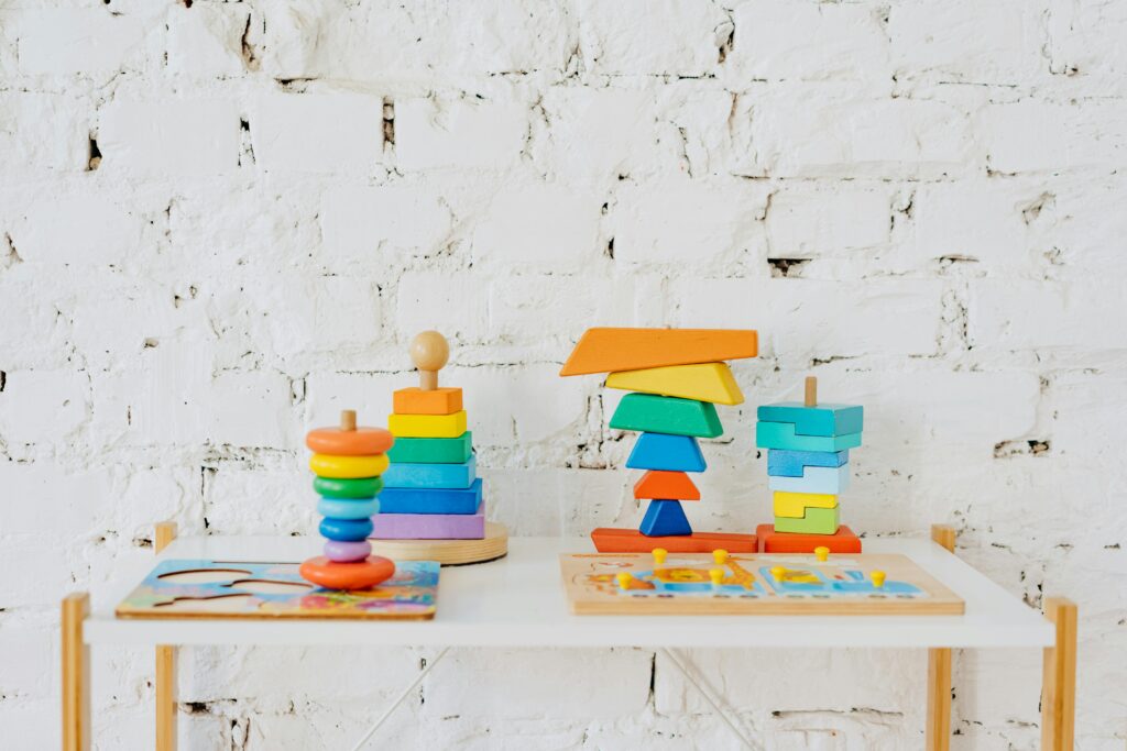 stackers and shape sorter baby toys